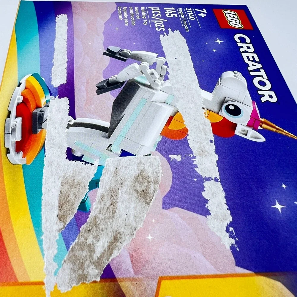 LEGO 31140 Magical Unicorn Creator Rainbow 3-in-1 145 Pcs Magical Creatures